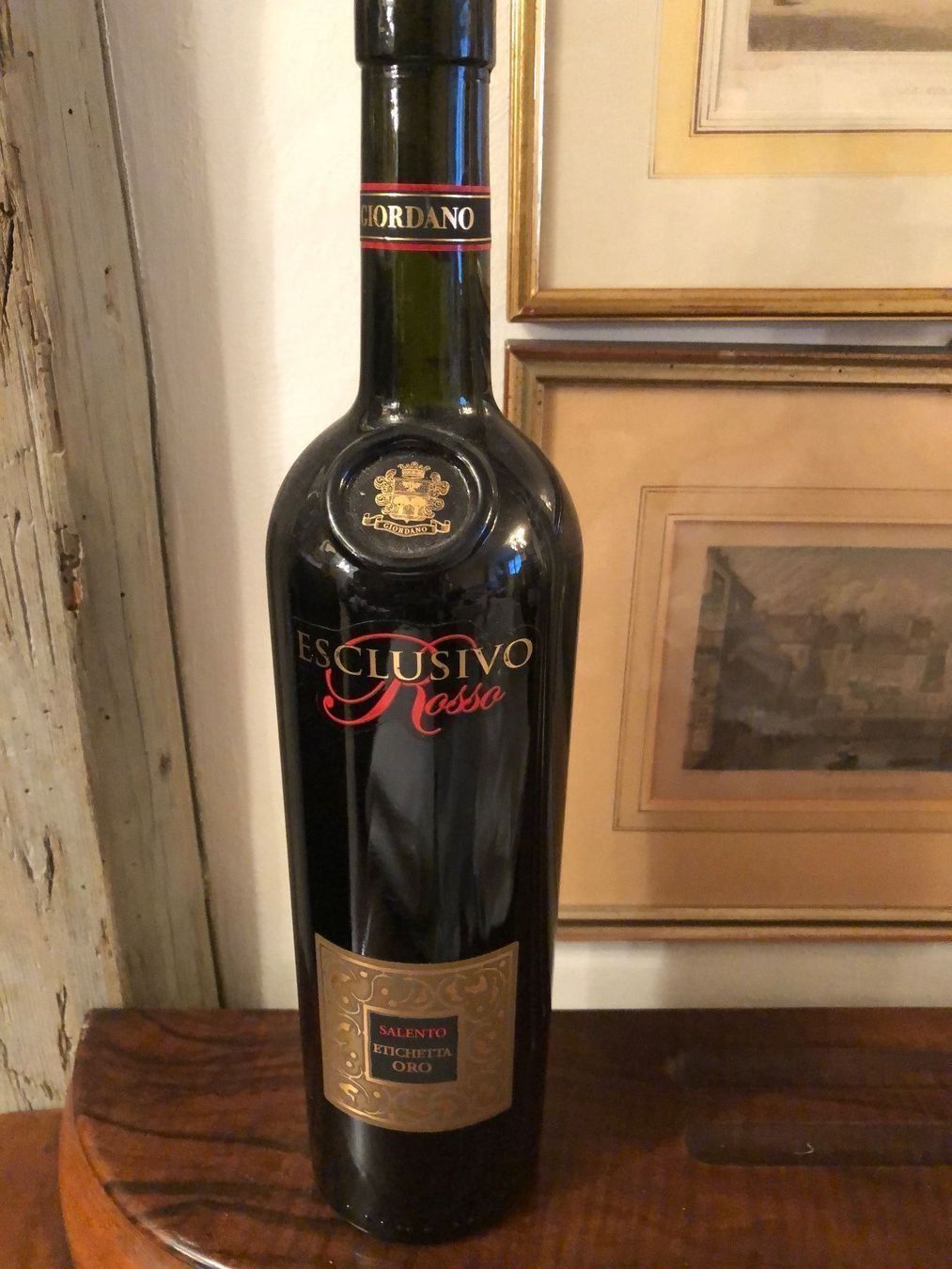 Vino: GIORDANO. Salento. Esclusivo Rosso. – Nuovo e nell'imballaggio originale da Wald ZH venduto da mlnt 3