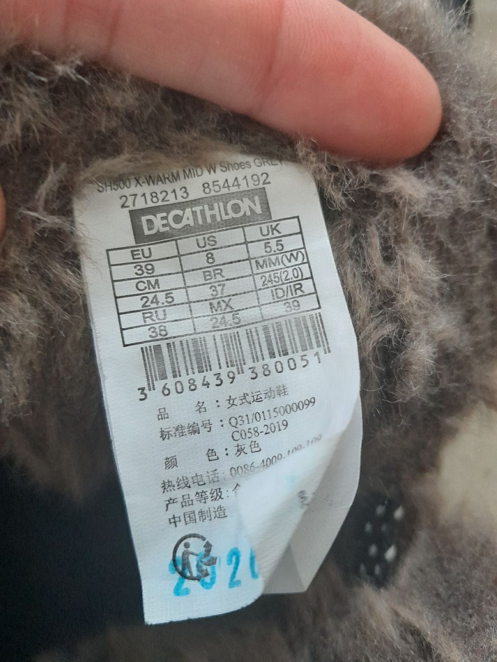 Decathlon Scarpe da donna: Bequeme Winterschuhe Gr 39 – Usato da Zürich venduto da Ricarda_ZH 5