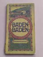 Litho Führer / Baden - Baden Schwarzwald Ausgabe ca. 1920