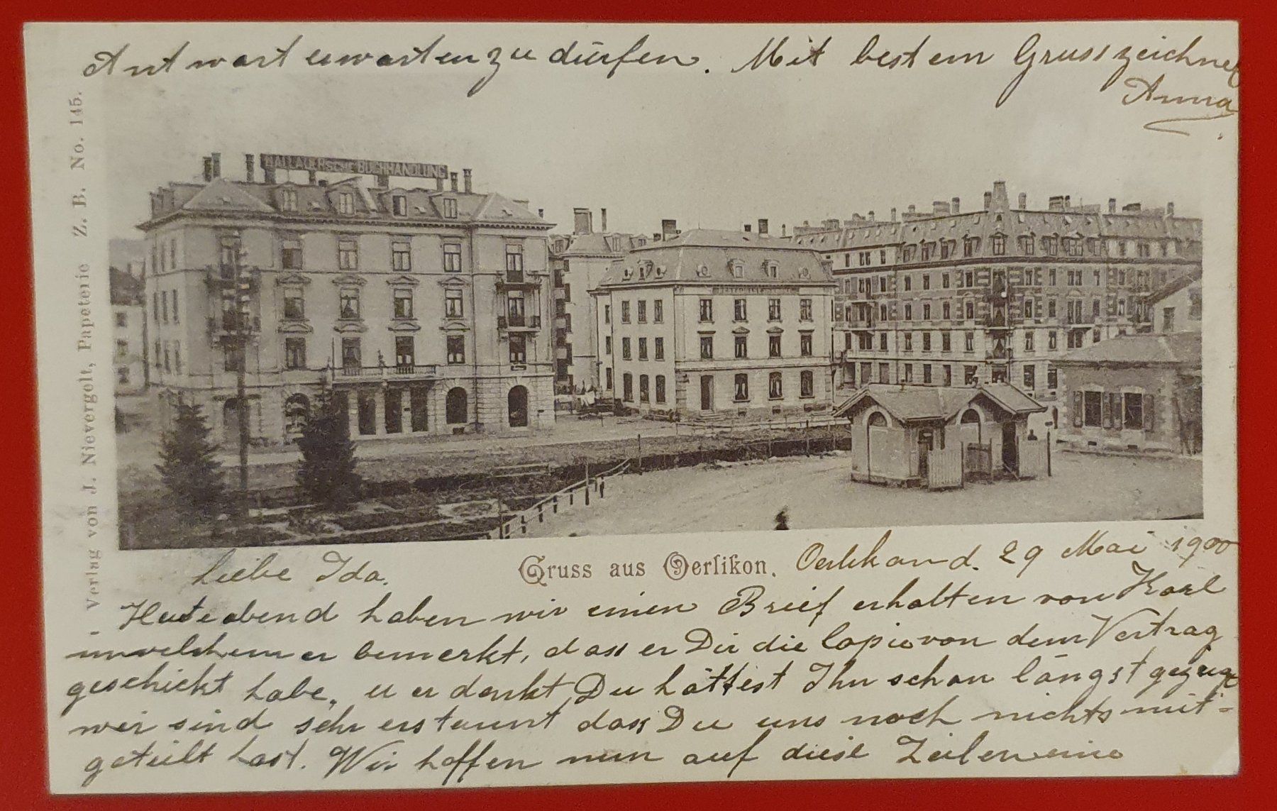 Ansichtskarten: Gruss aus Oerlikon 1900 – Gebraucht aus Kreuzlingen von Rschweiz1