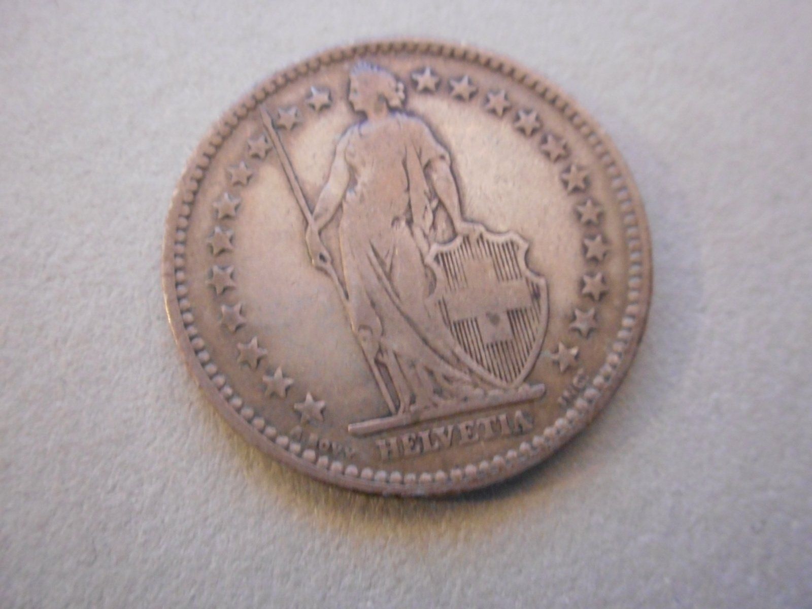 Alle Münzen: 2 Fr. 1901 silber – Gebraucht aus Kriegstetten von pizlad2010 3