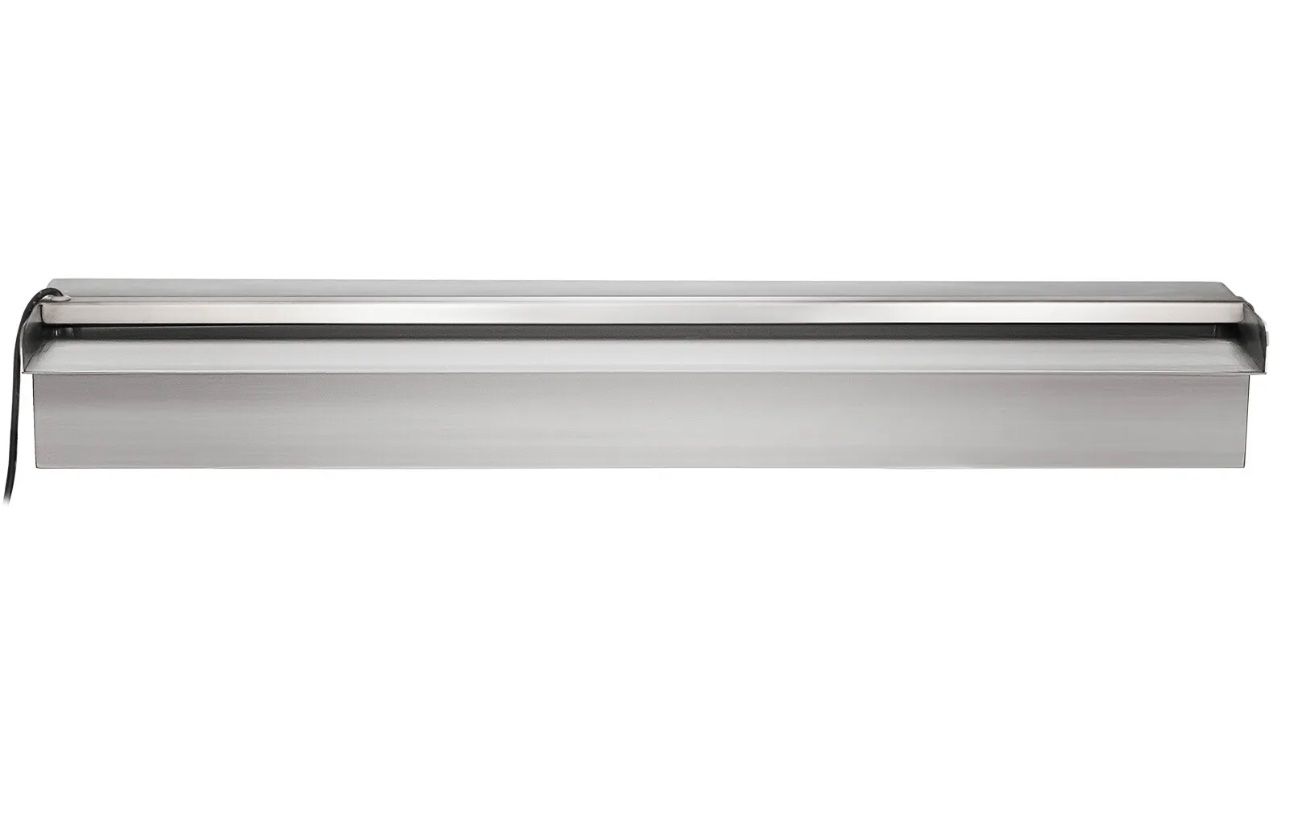 Stagni & Fontane ornamentali: + VEVOR 60cm Schwalldusche mit LED Wasserfall Edelstahl Pool – Nuovo e nell'imballaggio originale da Amriswil venduto da JaJa-Express 9