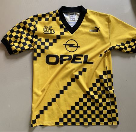 Matchworn Young Boys Bern Trikot Original Puma 1992