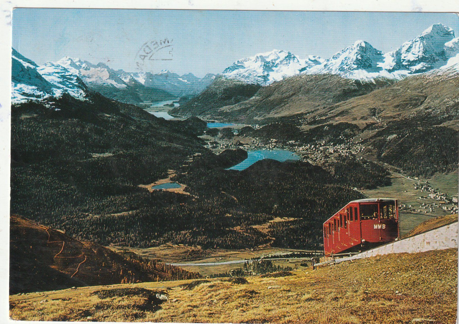Cartes postales: Bahn Muottas Muragl – D'occasion à Lumbrein par made02