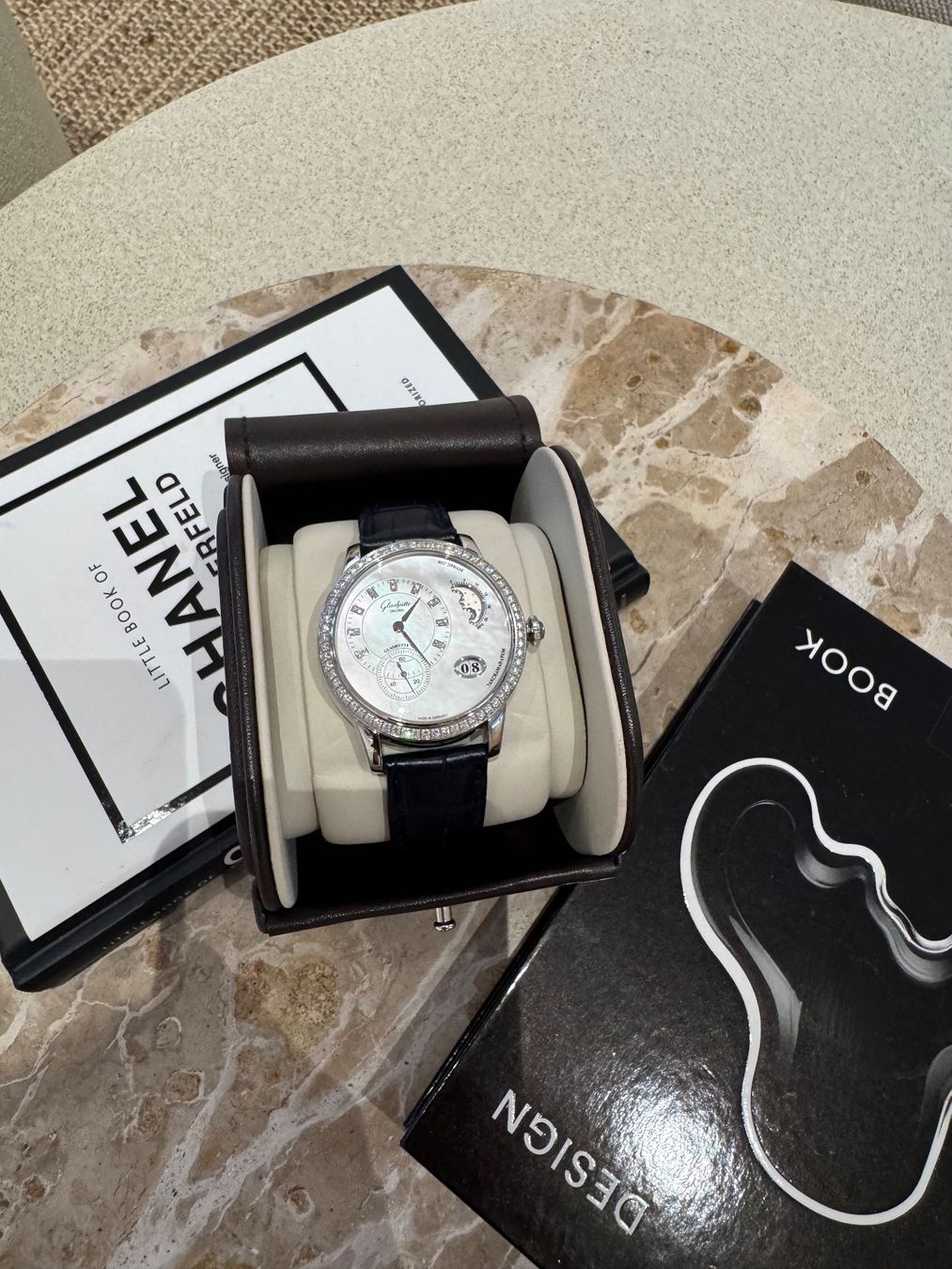 Glashütte Orologi: GLASHÜTTE UHR PANOMATIC LUNA MIT DIAMANTEN – Nuovo (secondo la descrizione) da Schwyz venduto da bofb 5