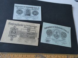 Oesterreich, Krems  - Notgeldscheine