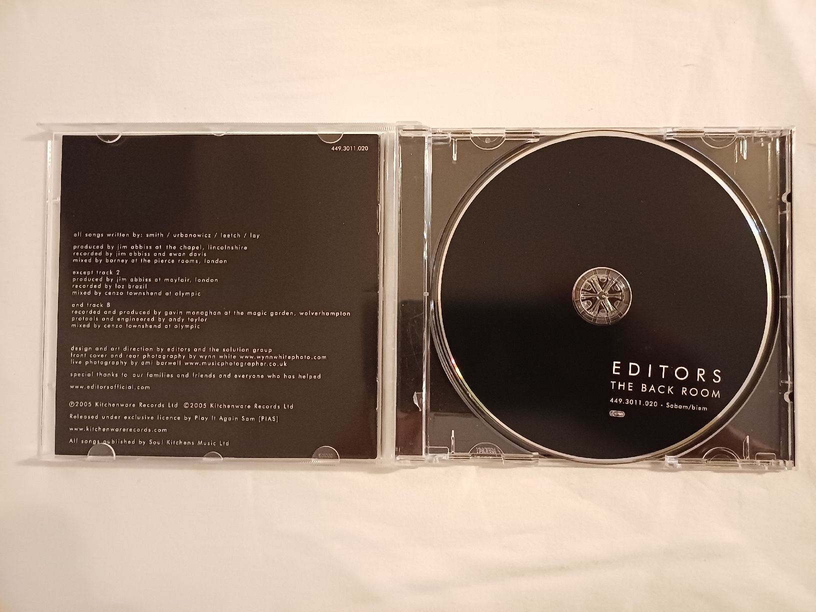CD: Editors "The black room" CD – Usato da Begnins venduto da Drastic-Sound 2