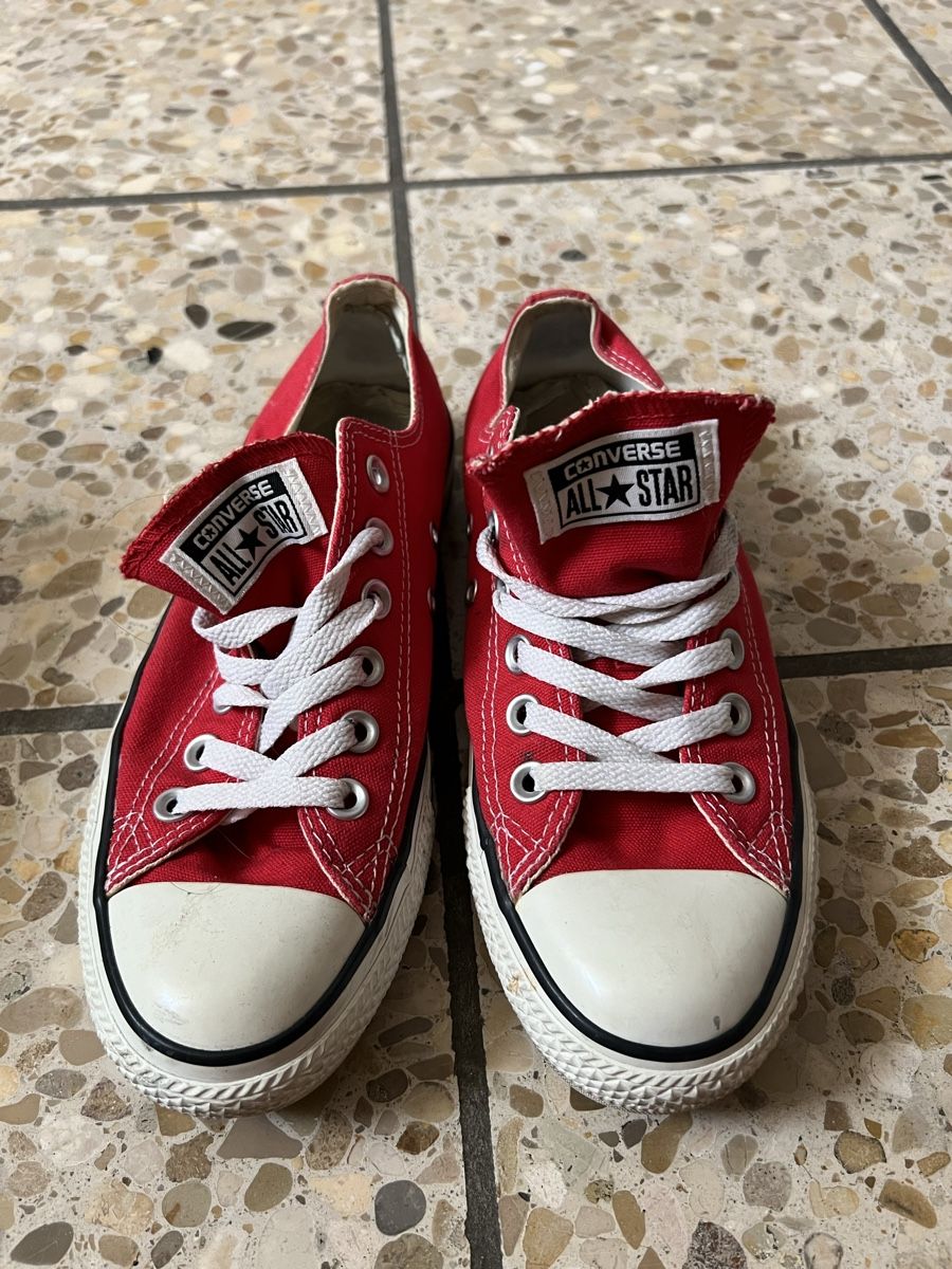 Converse Scarpe da donna: Rote Converse All Star, Gr. 5 – Usato da Bad Zurzach venduto da Heugumper7