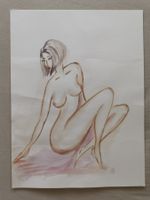 Natalie Belenki (Belenkaya) – 01 Aquarell Akt 2008 24x32