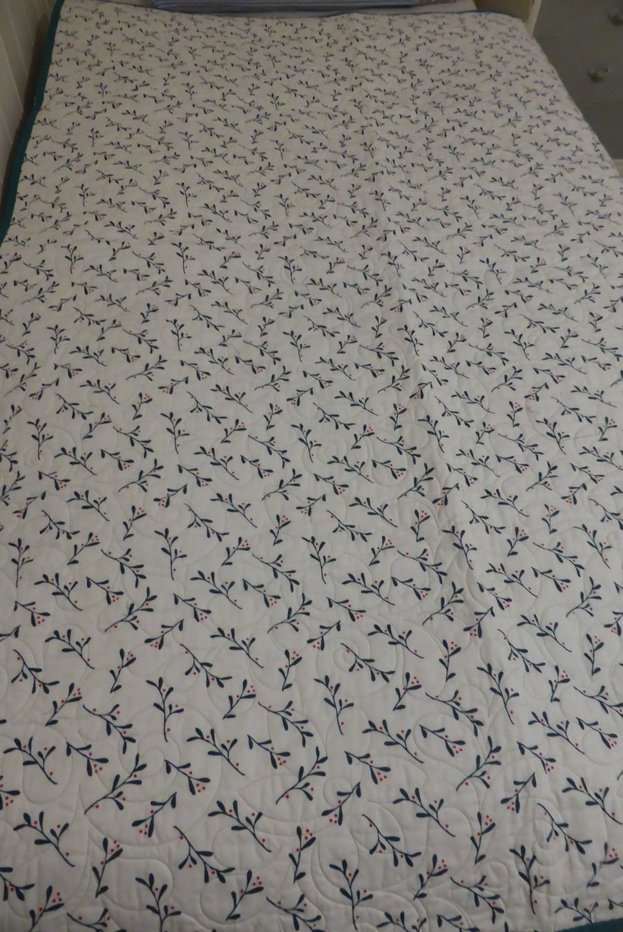 Coperte: Quilt - Patchwork - Tagesdecke 120 x 165 cm, neu – Nuovo (secondo la descrizione) da Brunnadern venduto da pinkfaden 6