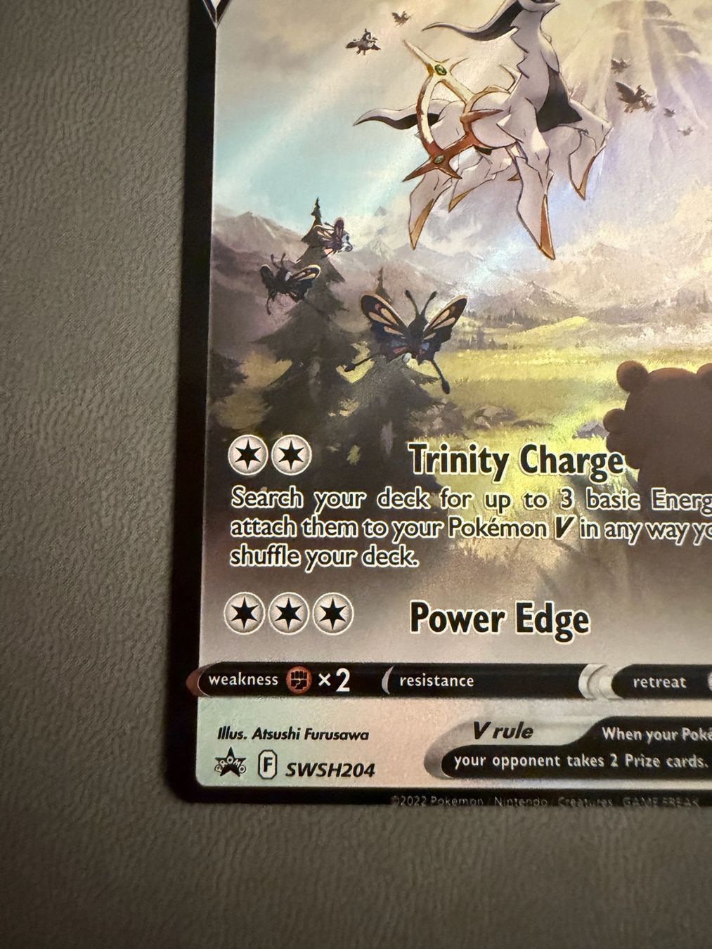 Pokémon Carte collezionabili: Arceus V (SWSH 204) – Usato da Biel/Bienne venduto da SeeLoewe55 5