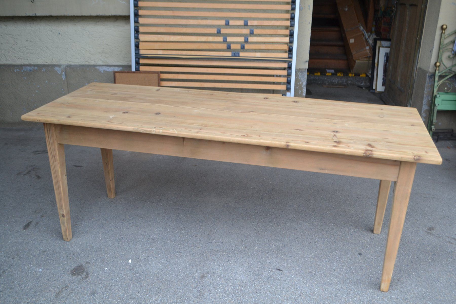 Tavoli: Antiker Biedermeier Tannentisch – Usato da Wil SG venduto da Athi 3