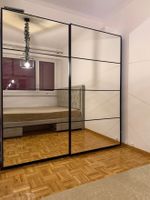 Armoire à portes coulissantes avec façade miroir intégrale ✨