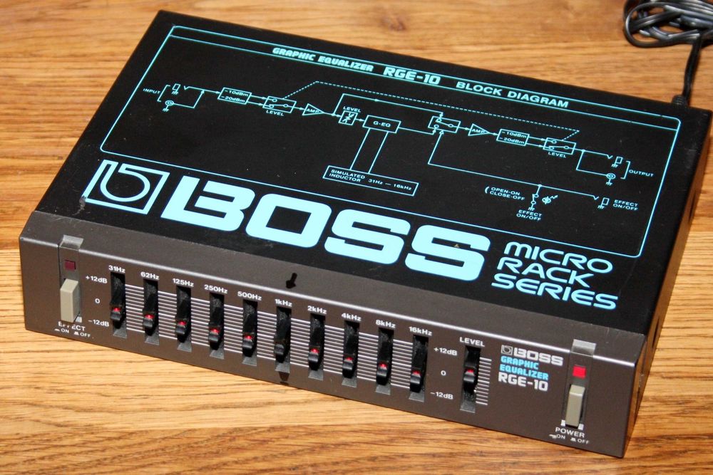 Boss Micro Rack Series Graphic Equalizer RGE-10 (teildefekt) | Kaufen ...