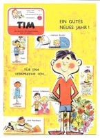 TIM Atar Verlag 1964 Nr 1 , Januar,  15. Jahrgang, Hergé
