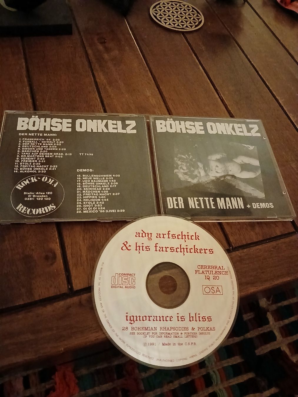 CD: bôhse onkelz - der nette mann + demos – Usato da St-Cergue venduto da VeganWarrior