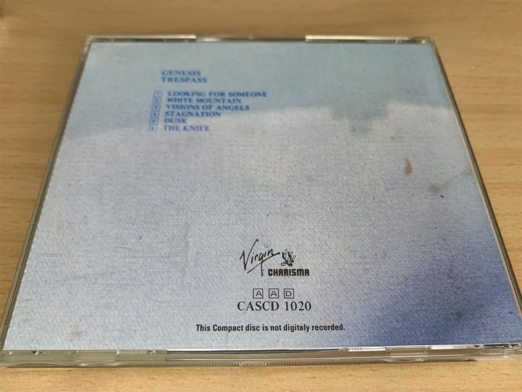 CD: Genesis – Trespass – Usato da Rikon im Tösstal venduto da Alpenmutz 1
