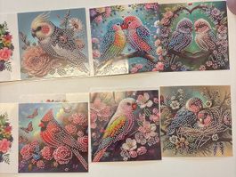 Diamond Paiting Karten Papagei 🦜