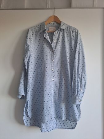 Hemdbluse Part Two Blau Weiss Gestreift Gr. 36 guter Zustand