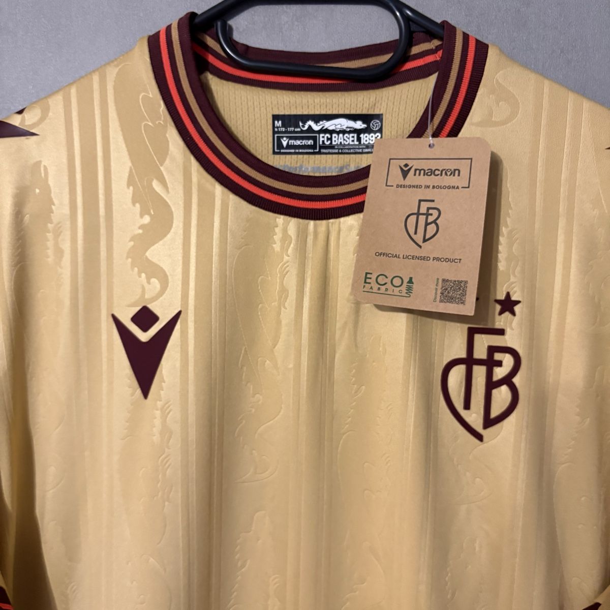 FC Basel Canottiere & Pantaloni: Fc Basel Trikot Macron Basilisk 2024/25 Limitiert  – Nuovo (secondo la descrizione) da Winterthur venduto da LaBodega 1