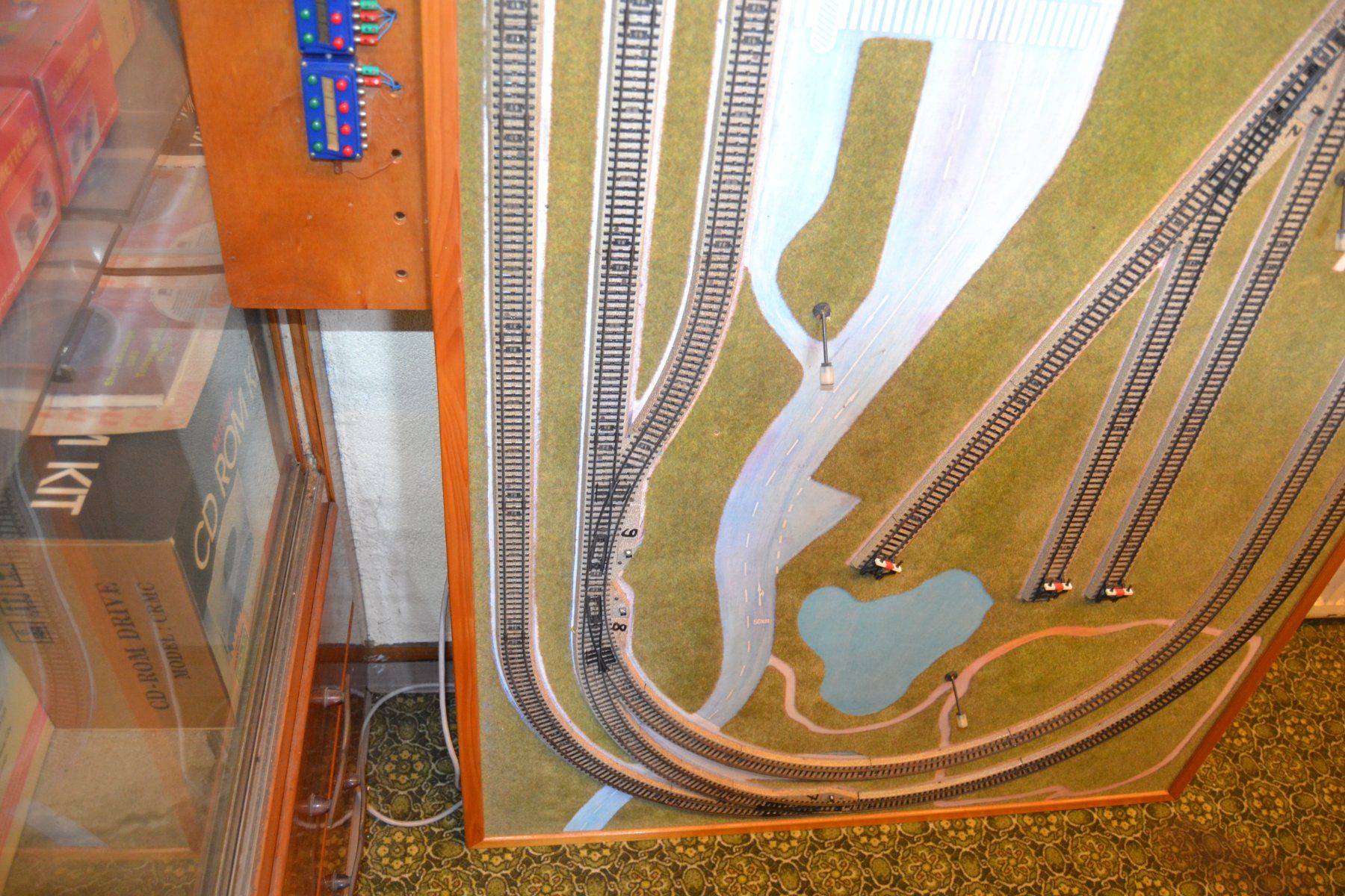 Märklin Modellini di ferrovie: Märklin Rangiergleis 208cm x 100cm – Usato da Wil SG venduto da fanofrio 1