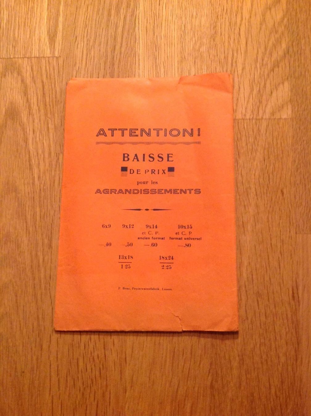 Alben: Pochette pour les photos année ´30 – Gebraucht aus Villars-sur-Glâne von Graca03 2