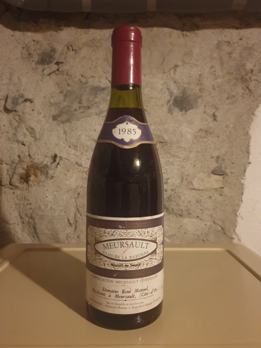 Wein: Meursault " Clos de la Baronne " – Gebraucht aus Rennaz von nunofilipe13