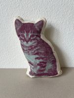Areaware Fauna Cat Pillow Organic Cotton / Katzenkissen