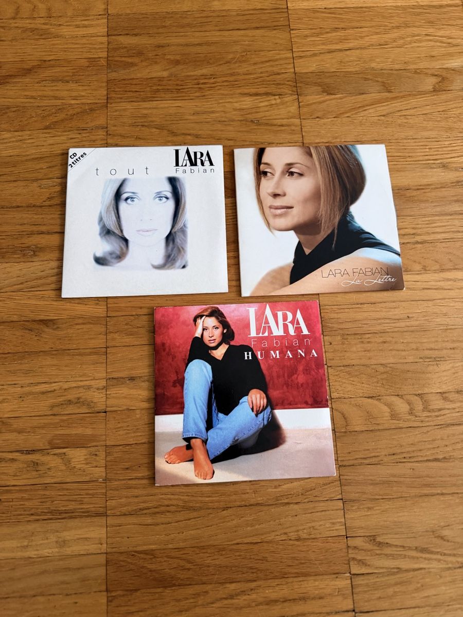 CD: Lot 3 CD Lara Fabian – Usato da Bussigny venduto da Serena2009