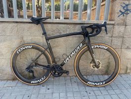 Specialized Tarmac SL8 58 - Roval Rapide CLX - Powermeter