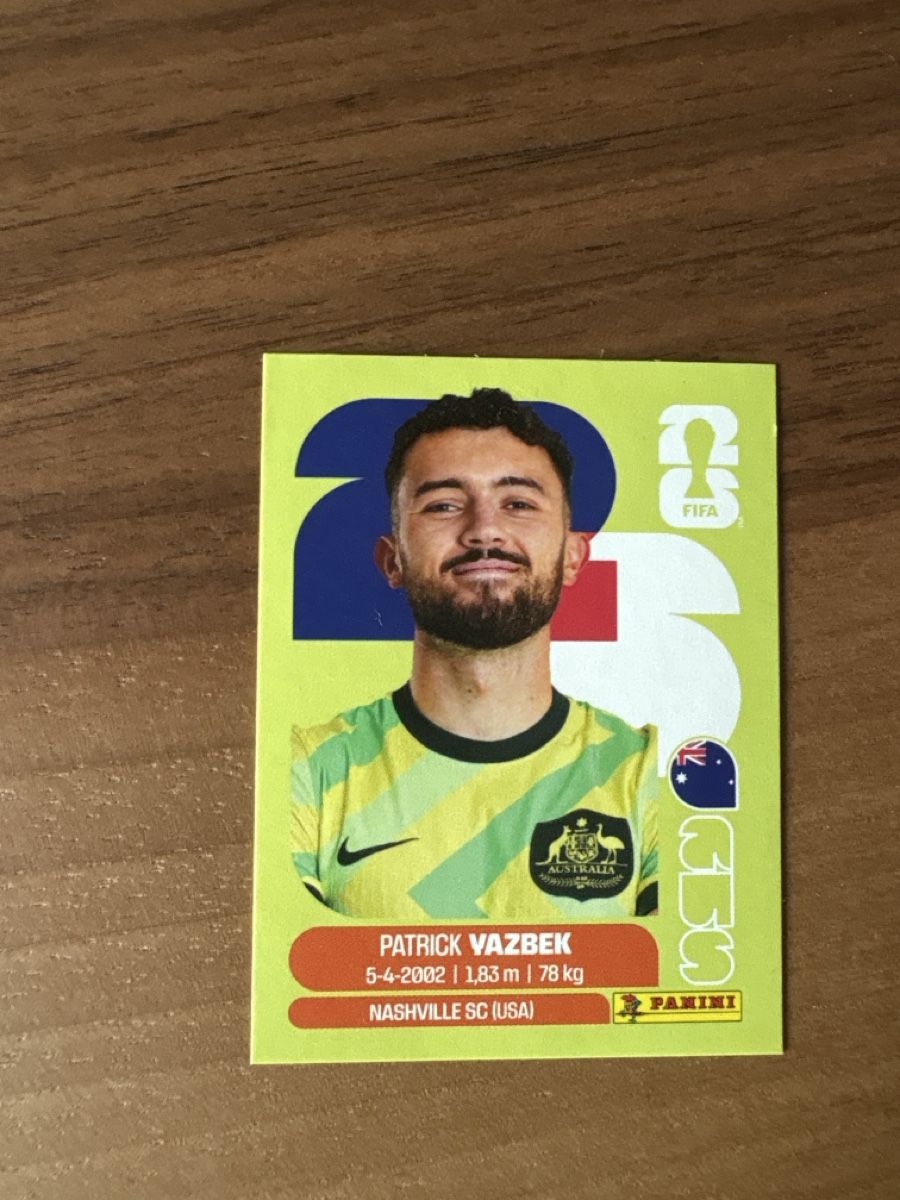 Panini Carte collezionabili: Panini WM 2026 Patrick Vazbek Sticker – Nuovo (secondo la descrizione) da Menznau venduto da Hetfield85
