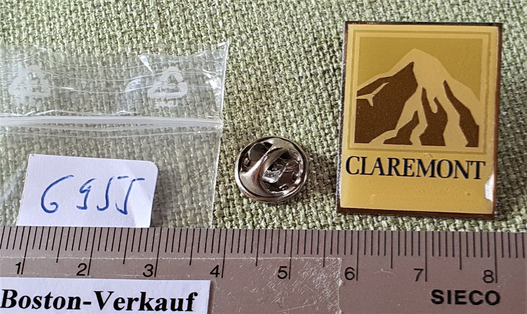 Placchette & Badge: G955 - Pin USA Claremont – Usato da Reinach BL venduto da Boston-Verkauf 1