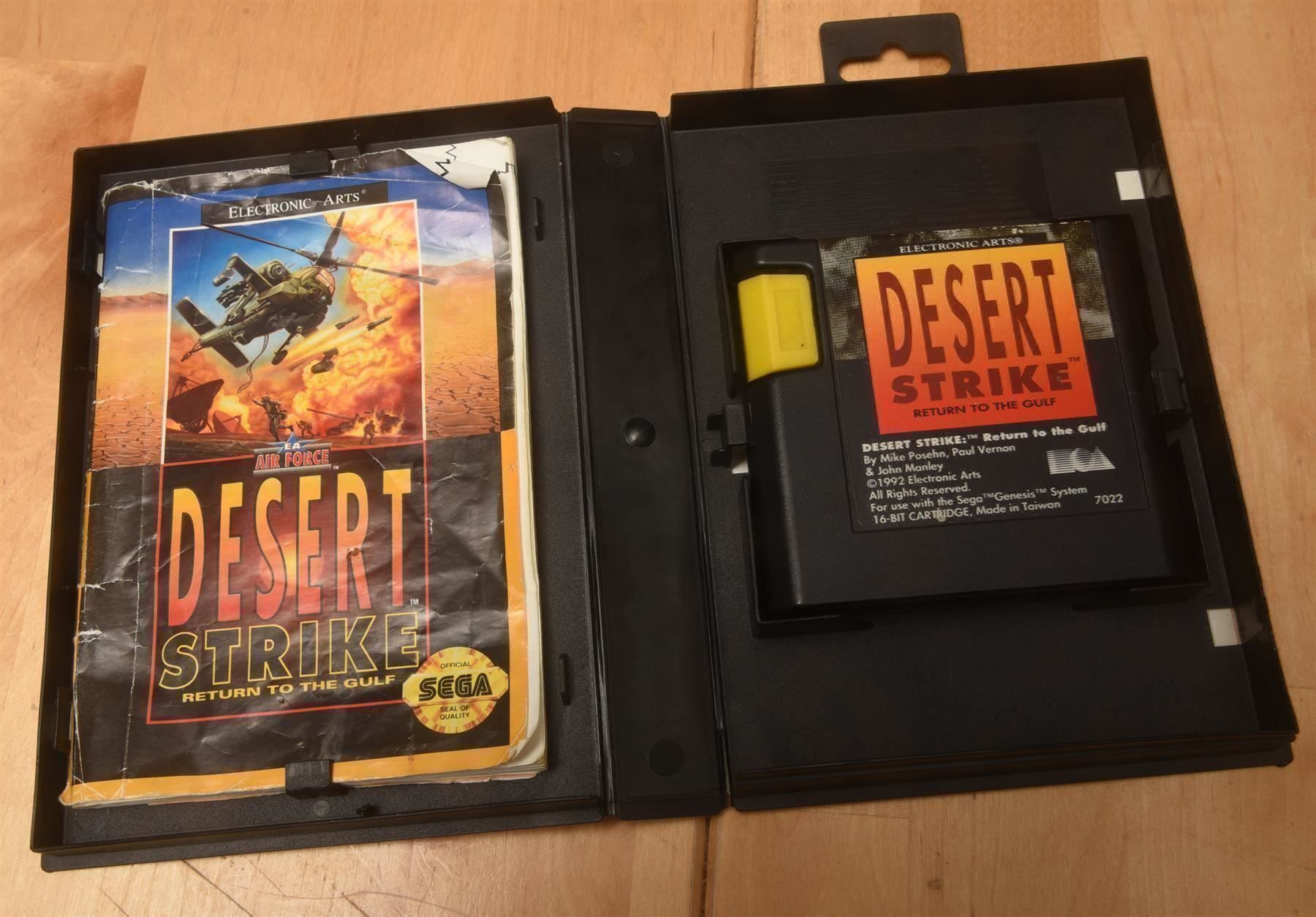 Giochi: Desert Strike (US, CIB) Mega Drive – Usato da Frenkendorf venduto da gelbeZinnie 1