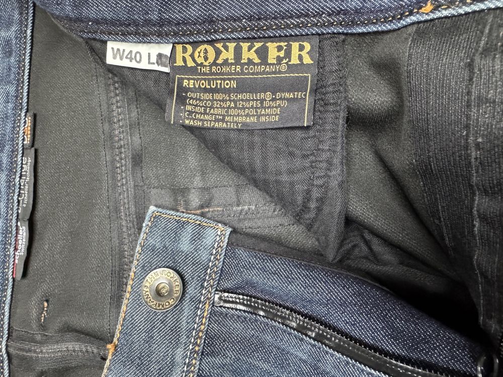 Rokker Jeans: ROKKER Herren Motorrad Jeans Schoeller Switzerland Gr. 40 – Nuovo (secondo la descrizione) da Gurmels venduto da topsommer 2