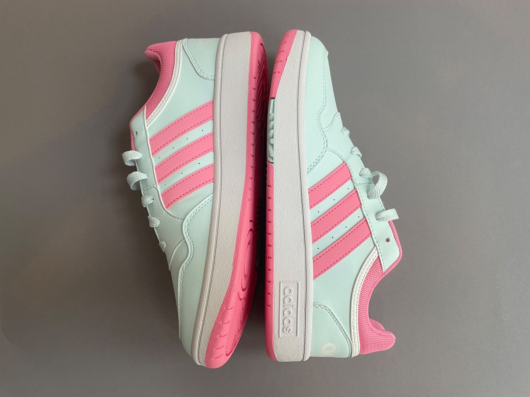 Adidas Scarpe da donna: Adidas Hoops Sneaker, Gr. 38, Neu, Mint/ Rosa – Nuovo (secondo la descrizione) da Bülach venduto da sue_w7w6 2