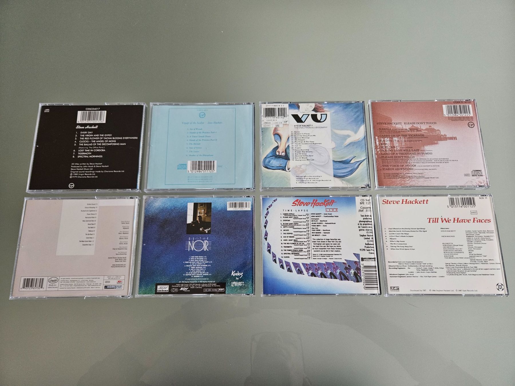 CD: Steve Hackett CD Sammlung 8 CD's Prog Rock – Usato da Herzogenbuchsee venduto da zloplio72 1