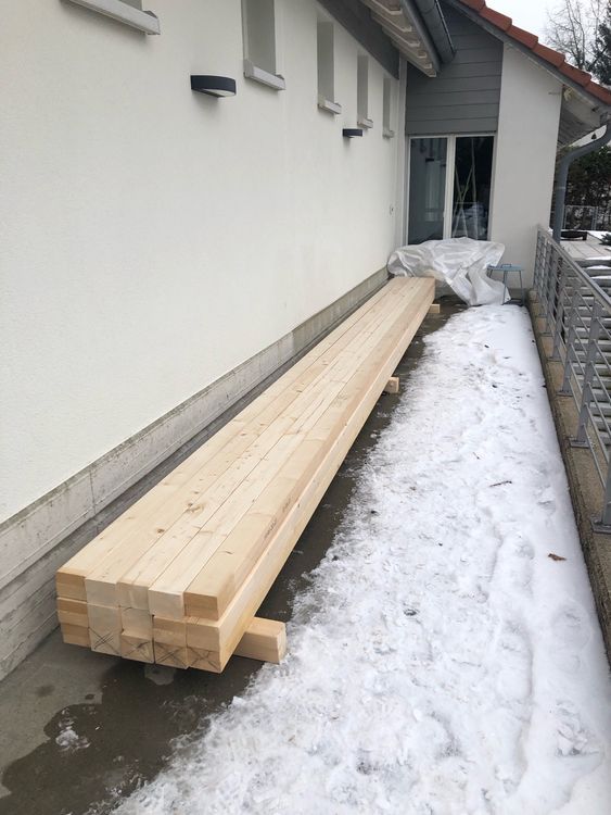Holzbalken 7 Meter Lang