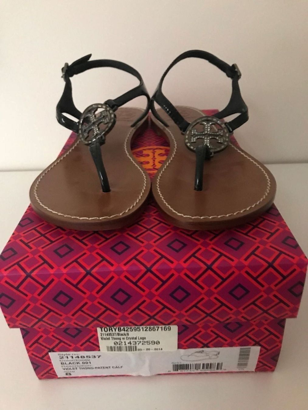 Tory Burch Scarpe da donna: Tory Burch Lackleder-Sandalette – Nuovo e nell'imballaggio originale da Meggen venduto da stella195 2