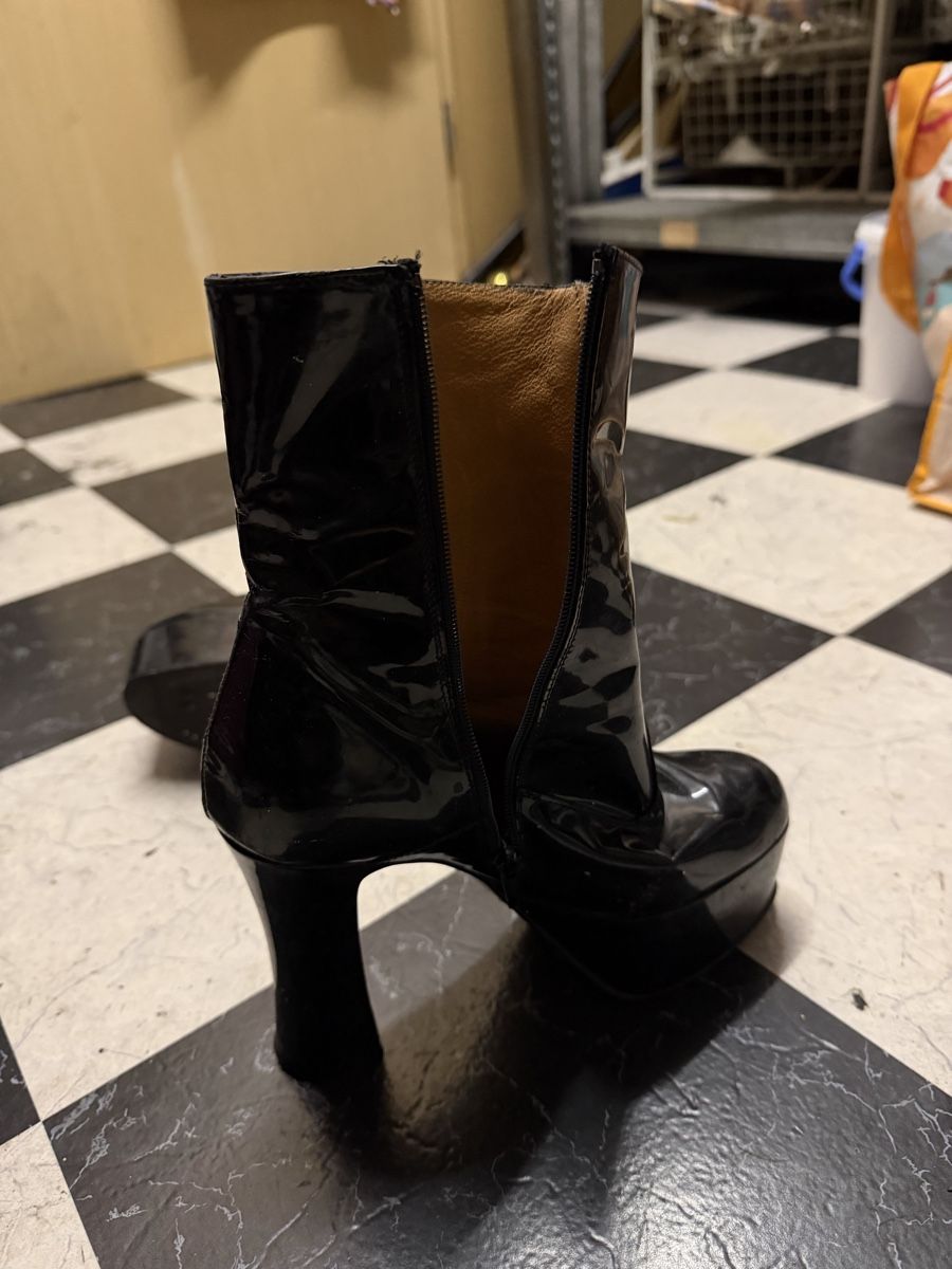 Scarpe da donna: Schwarze Plateau Stiefel, Gr. 36 – Usato da Zürich venduto da cmst 2