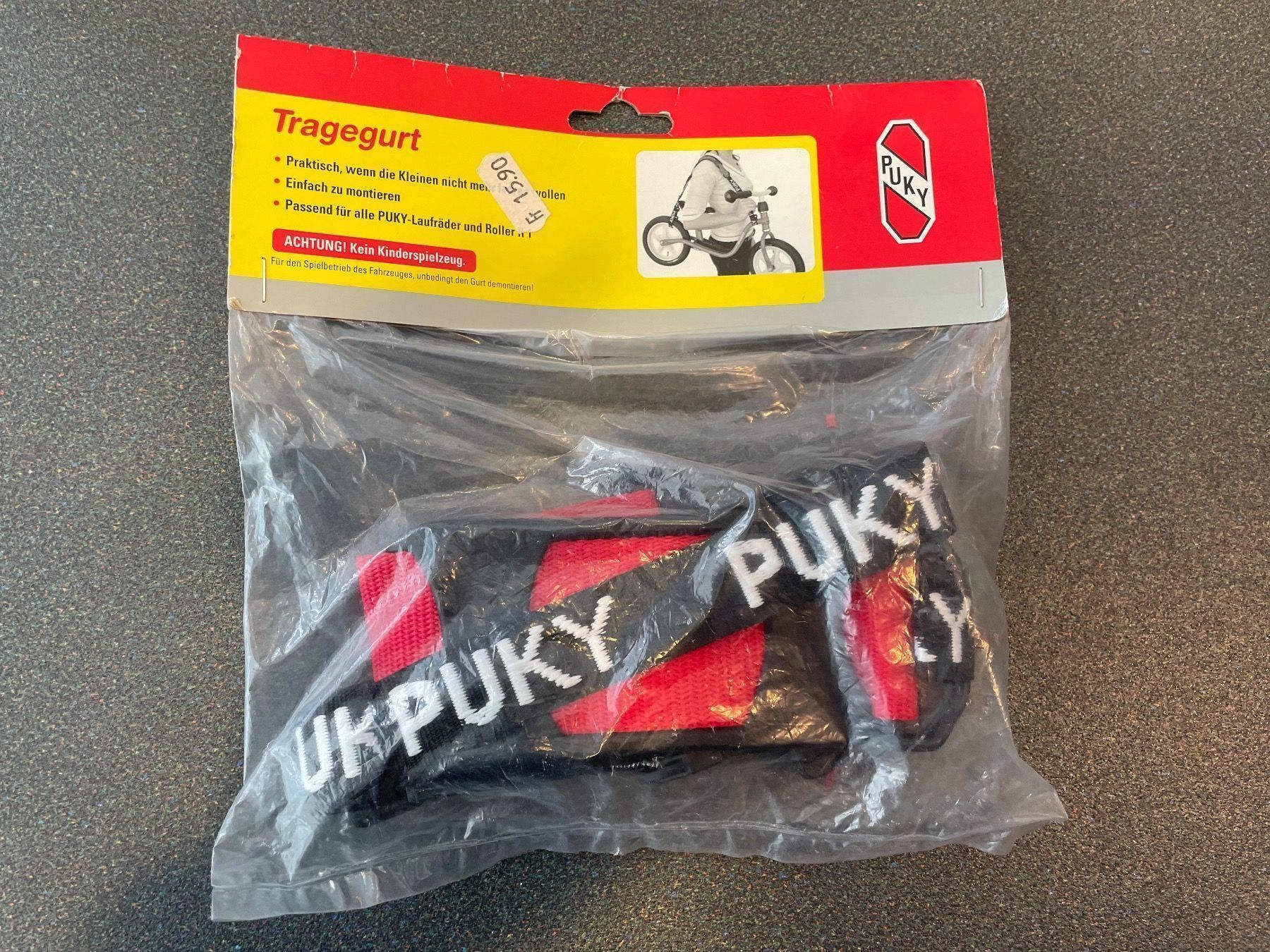 Puky Veicoli per bambini: PUKY 9413 Laufrad Tragegurt – Nuovo (secondo la descrizione) da Chiasso venduto da Carrara-Modellismo