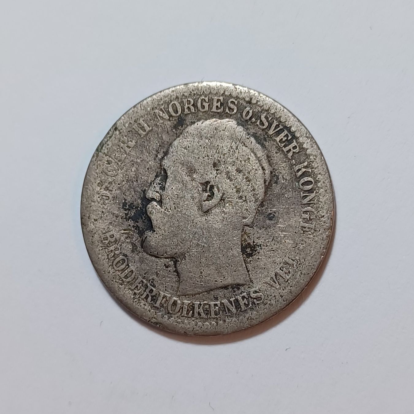 Tutti le monete: 50 Ore 1875 Norwegen – Usato da Pfäffikon ZH venduto da Welt_Muenzen