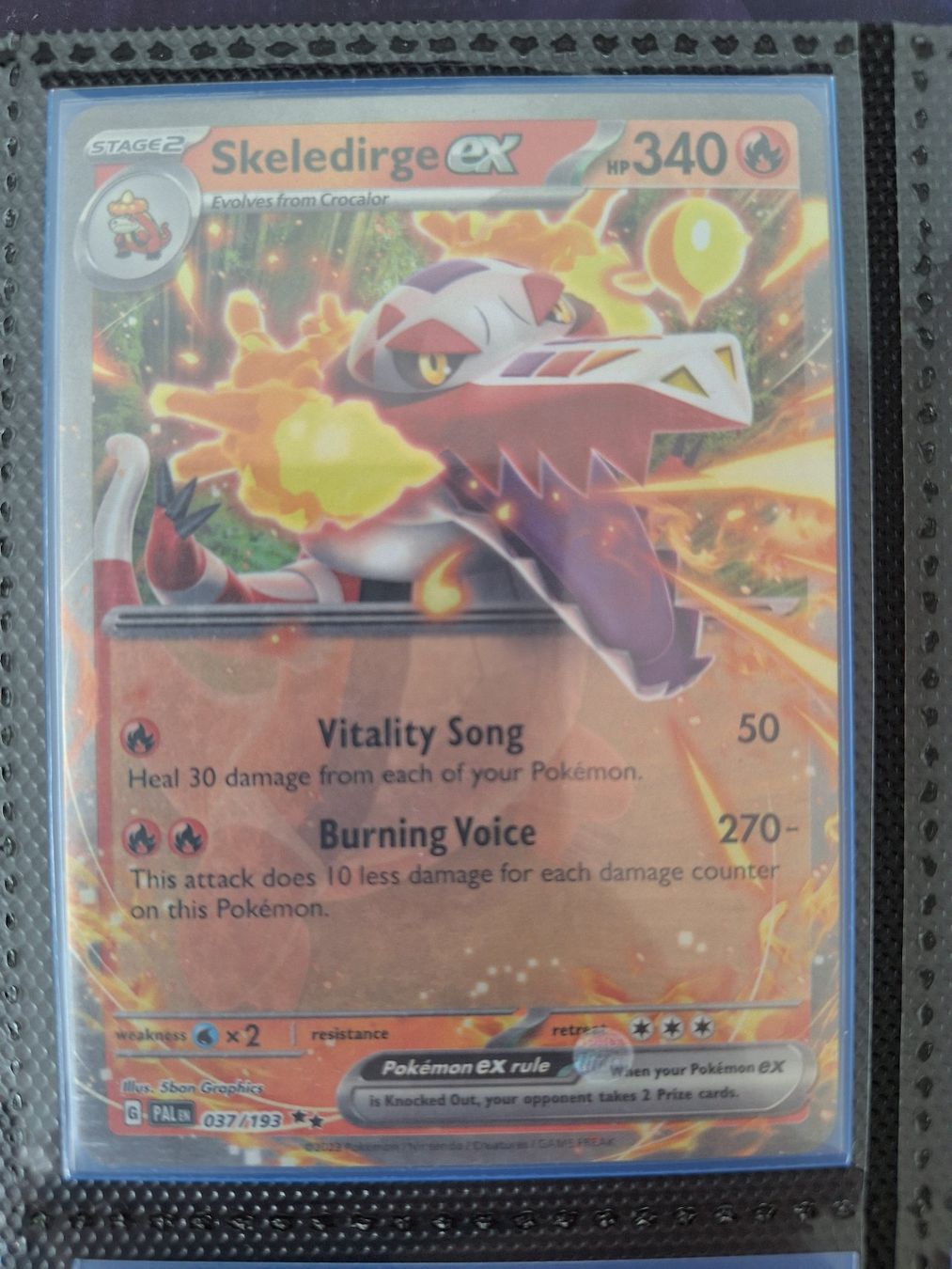 Pokémon Carte collezionabili: Skeledirge ex – Usato da Altstätten SG venduto da GGsGameshop