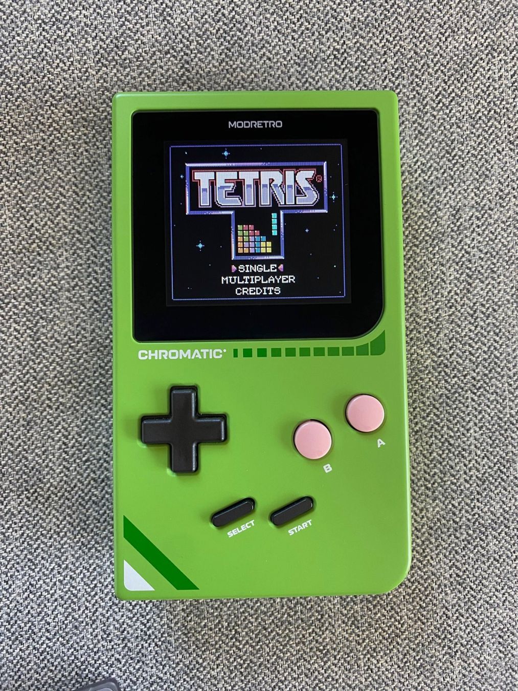 Console: ModRetro Chromatic "Leaf" mit OVP + Tetris – Usato da Zürich venduto da acciardo 3