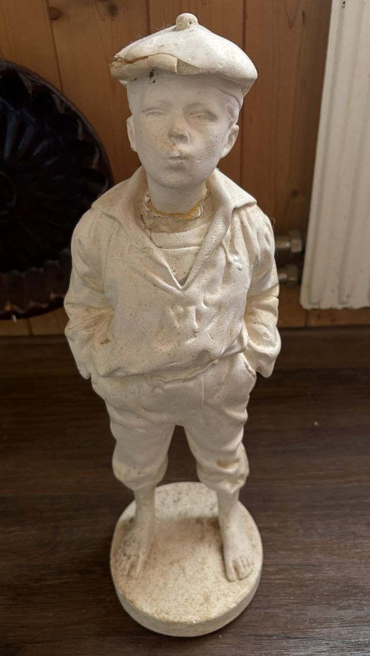 Skulpturen & Statuen: Schmucke antike Gipsfigur – Gebraucht aus Ebnat-Kappel von pourlemerite