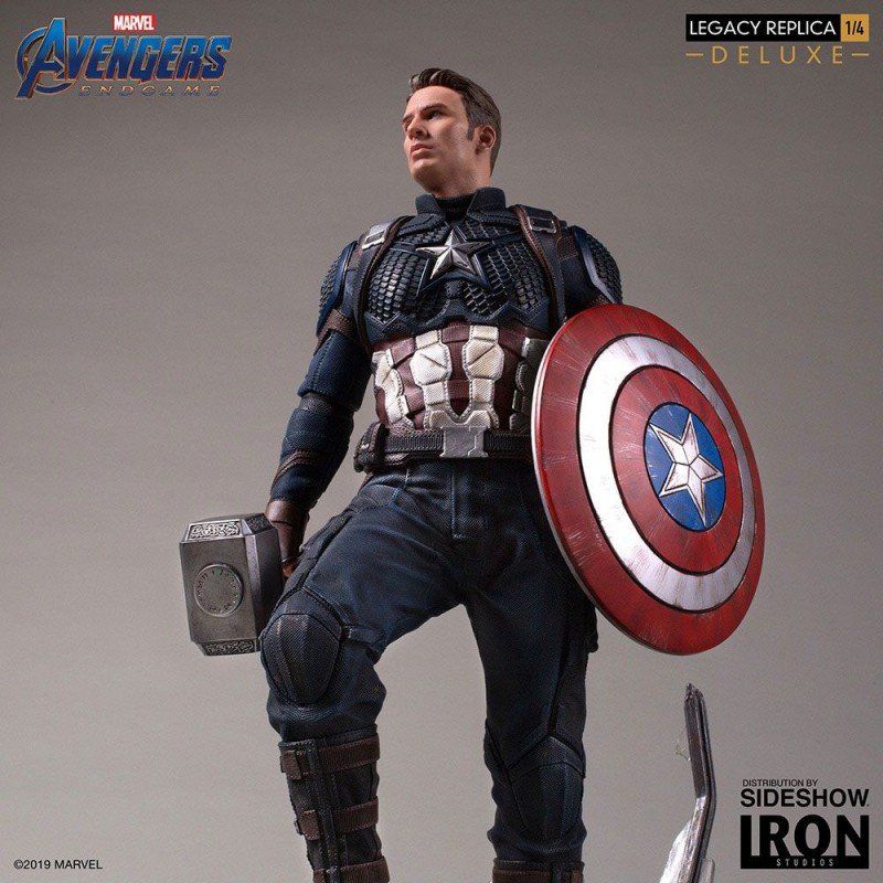 Statuette: Captain America Endgame Deluxe Version – Nuovo (secondo la descrizione) da Sumiswald venduto da dulik94 1