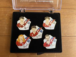 Pin-Set Schweizer Fussballnati WM 1994 (Original!)