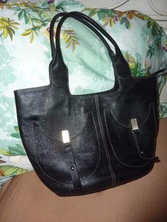 sac à main en cuir de la marque PRÜNE made in argentine