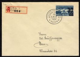 R1684  /  Lettres en poste aérienne