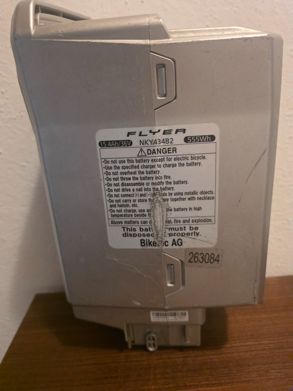 Flyer Batterie: Flyer Akku 15.4 Ah/36V, 555 Wh – Usato da Buchs SG venduto da MATGEOMAR 1