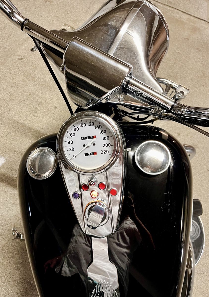 Chopper: Harley-Davidson FLH, 1974, X, Kompl Revidiert – Usato da Zug venduto da sevende 4
